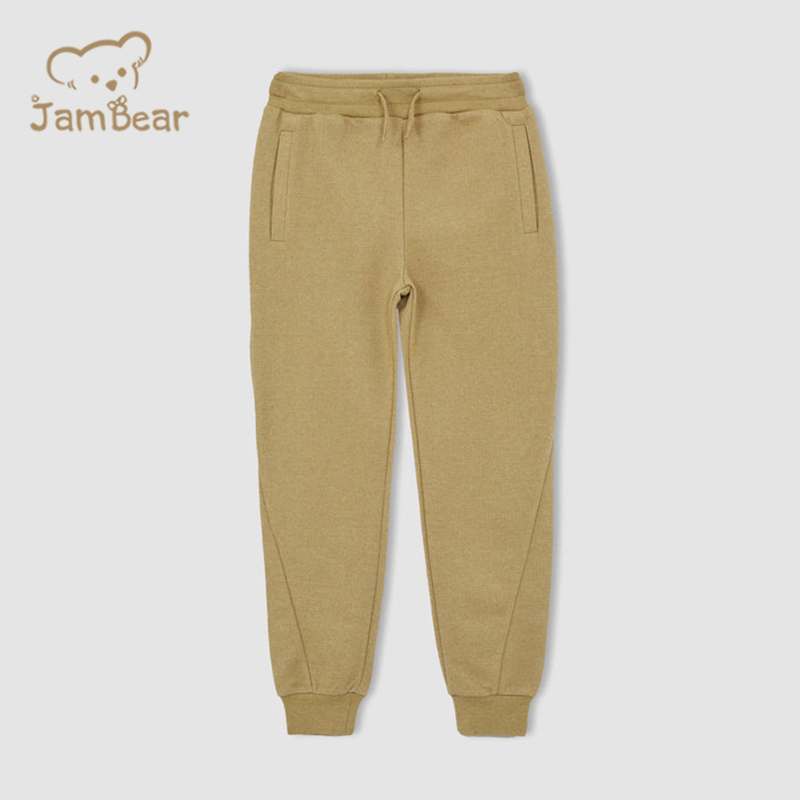 Sustainable jogger pants kids 100% organic cotton jogger pants for kids eco friendly children joggers boy pants
