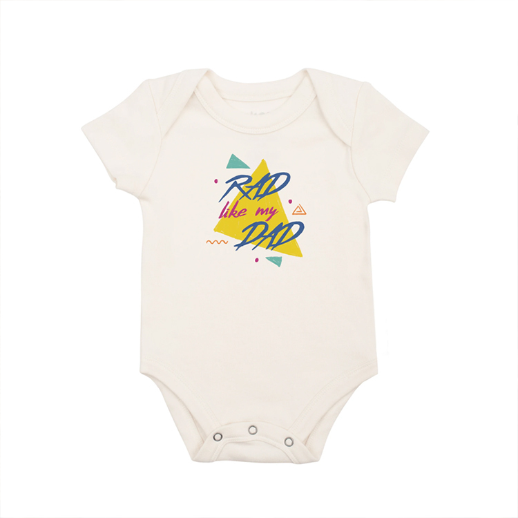 Organic Cotton Unisex bodysuit organic baby clothes Eco Infants onesie summer baby romper graphic bodysuits