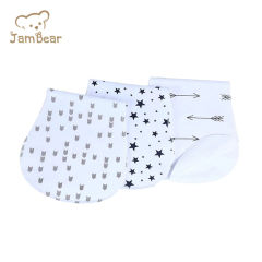 100% Organic cotton baby burp cloth eco friendly burp cloths for baby sustainable baby burp