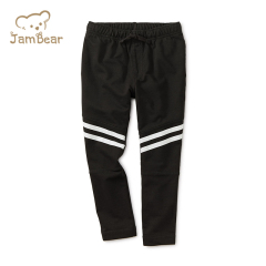 100% Organic cotton rib children pants sustainable boys pants kids eco friendly pant for kids children jogger