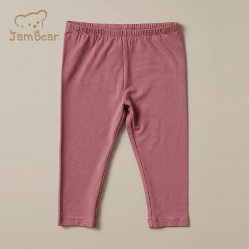 Sustainable baby leggings pants organic cotton toddler leggings eco friendly infant organic leggings baby pant