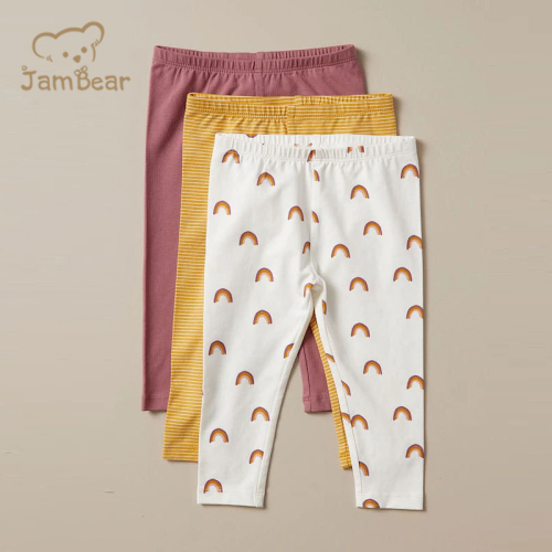 Print baby organic cotton leggings sustainable eco friendly organic leggings organic baby leggings baby pant