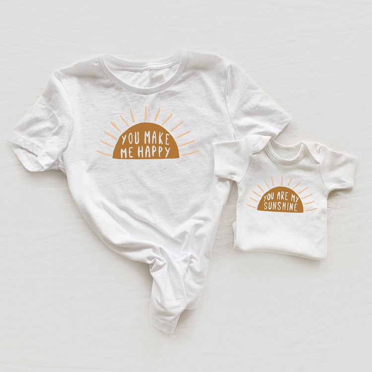 Mom and Baby Shirts Mommy & Me outfit organic mommy and son Organic Cotton matching outfits for families