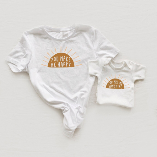 Mom and Baby Shirts Mommy &amp; Me outfit organic mommy and son Organic Cotton matching outfits for families