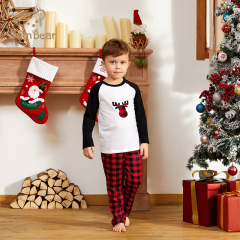 Orgainc bamboo family christmas pajamas sustainable Matching Family Clothes christmas sleepers eco friendly family pajamas