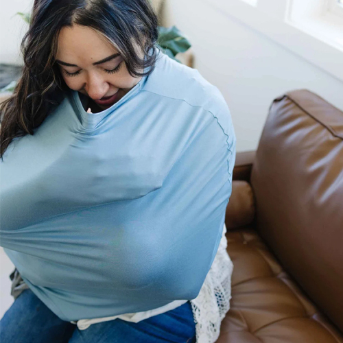 Organic nursing cover Bamboo viscose baby stroller cover eco-friendly Nursing Covers nursing blanket