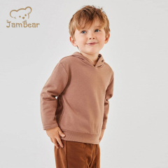 Organic Cotton Hoodie Baby Eco Friendly Toddler Casual Hoodies Sustainable Toddler Boys Solid Hoodie