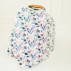 Organic Nursing Poncho Blankets Summer jersey nursing cover bamboo viscose baby stroller covers eco-friendly Car Seat Cover