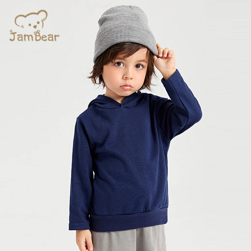 Organic Baby Bamboo Hoodies Sustainable Toddler Casual Hoodies Eco Friendly hood baby hooded sweatshirt