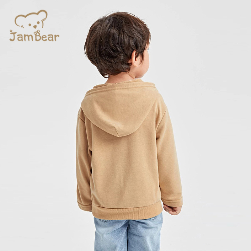 Organic Cotton Hoodie Baby Eco Friendly Toddler Casual Hoodies Sustainable Toddler Boys Solid Hoodie