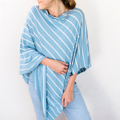 Organic Nursing Poncho Blankets Summer jersey nursing cover bamboo viscose baby stroller covers eco-friendly Car Seat Cover