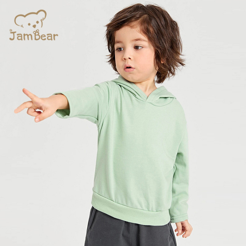 Organic Baby Bamboo Hoodies Sustainable Toddler Casual Hoodies Eco Friendly hood baby hooded sweatshirt