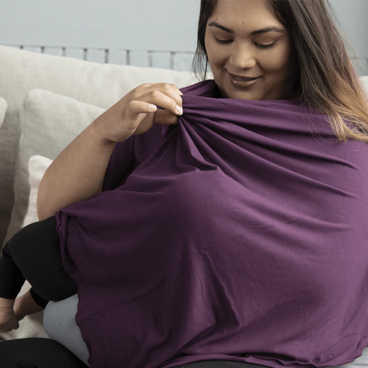 Nursing Covers organic nursing blanket Bamboo viscose baby stroller cover eco-friendly mom nursing Shawl
