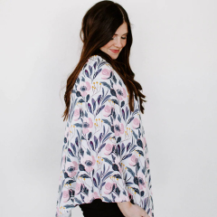 Organic Nursing Poncho Blankets Summer jersey nursing cover bamboo viscose baby stroller covers eco-friendly Car Seat Cover