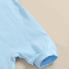 Baby Boy Girl Hoodies Romper toddler zipper Baby hooded rompers organic baby clothes Short Sleeve Solid Outfit Jumpsuit