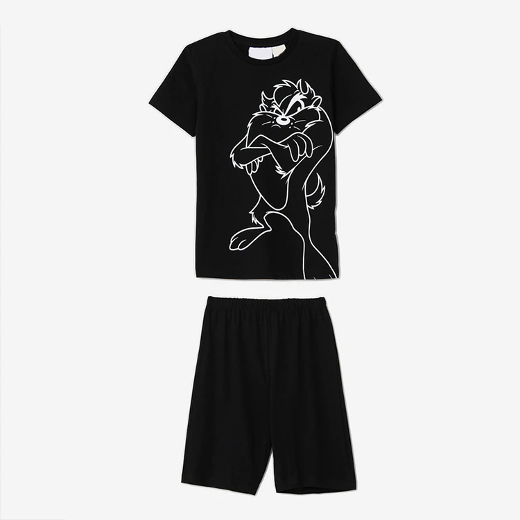 Kids boys shorts set Short Sleeve Crew Neck T-Shirt and Shorts organic cotton Baby Tops and Pants Suit organic baby clothes