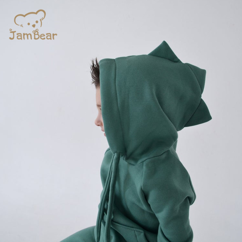 Kids hoodie and pants set Sustaianble kids Hoodie Set Organic Cotton Children joggers set