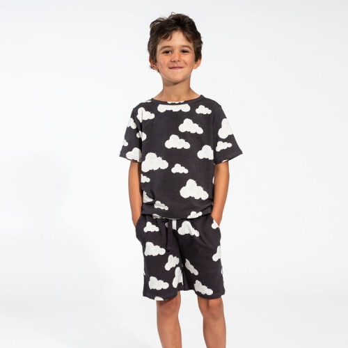 kids boys shorts set T-Shirt and Shorts Set for Kids organic cotton Baby Tops and Pants Suit organic baby clothes