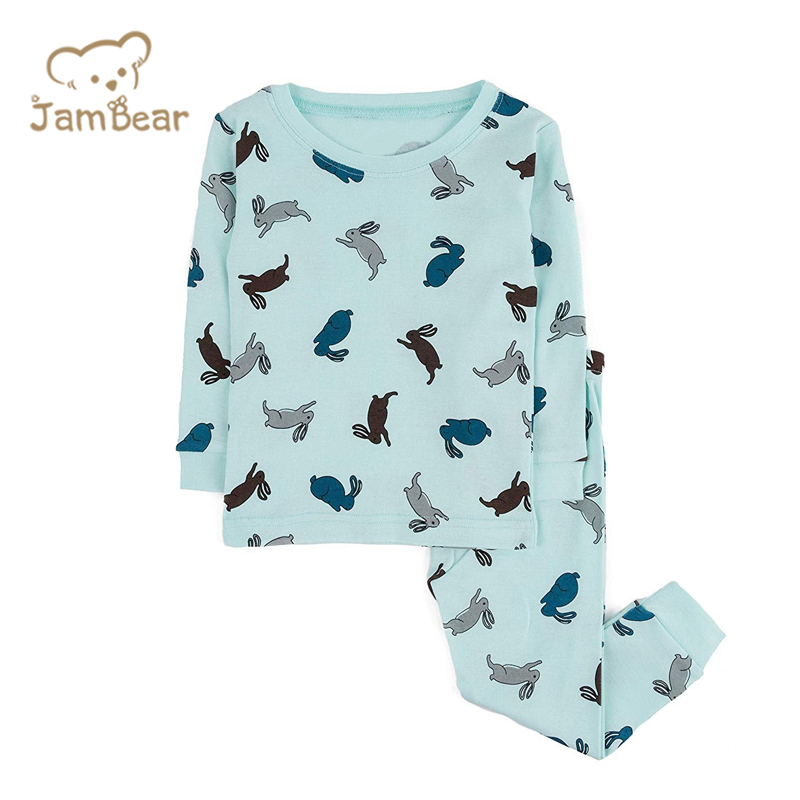 Sustainable Sleep Wear Kids Bamboo Natural Eco-friendly Pyjamas Enfants Bamboo Cotton Children Pyjamas