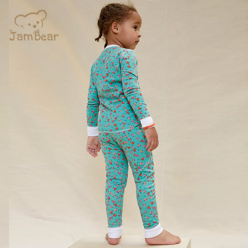 organic Bamboo sleepwear children children 2 piece pajama 100% cotton Bamboo Pajamas Kids Sustainable Children Pyjamas