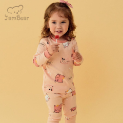 Organic Cotton Sleeping Pajamas For Kids Eco-friendly Children Pyjamas Sleep Wear Kids oem pajamas baby girls kids custom pajama