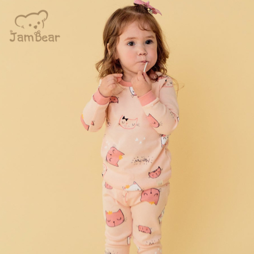 Organic Cotton Sleeping Pajamas For Kids Eco-friendly Children Pyjamas Sleep Wear Kids oem pajamas baby girls kids custom pajama