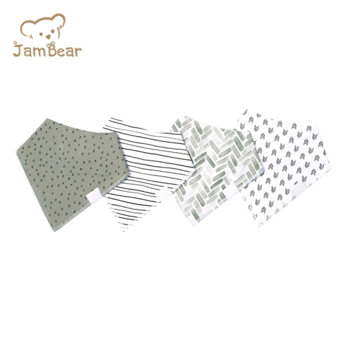 Organic cotton baby burp cloth eco friendly organic burp bib sustainable custom burping bibs