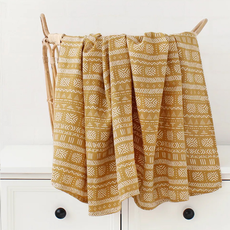 Muslin Baby Blankets Newborn Swaddle Blanket newbron gauze wrap organic cotton baby Thin blanket