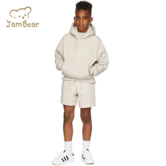 Organic cotton hoodies kids sustinable kids custom hoodie printed eco friendly children hoodie