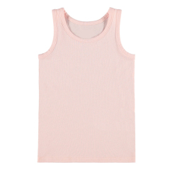 Kids girl Sleeveless t-shirt organic cotton kids tee Eco friendly children Tank Top t shirts print Sleeveless tee