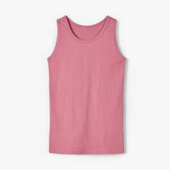 Kids girl Sleeveless t-shirt organic cotton kids tee Eco friendly children Tank Top t shirts print Sleeveless tee