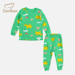 Bamboo Cotton Pajamas For Baby Environmental Bamboo Viscose Toddler Pajamas Eco-friendly Baby Pajamas