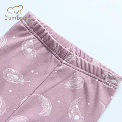 Print Pajamas For Baby Natural Eco-friendly Baby Pajamas Long Sleeve Organic Cotton Footie Pajamas