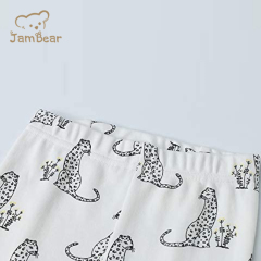 Bamboo Cotton Baby Pajamas Long Sleeve Environmental Bamboo Pajamas Print Eco-friendly Baby Pajamas Bamboo