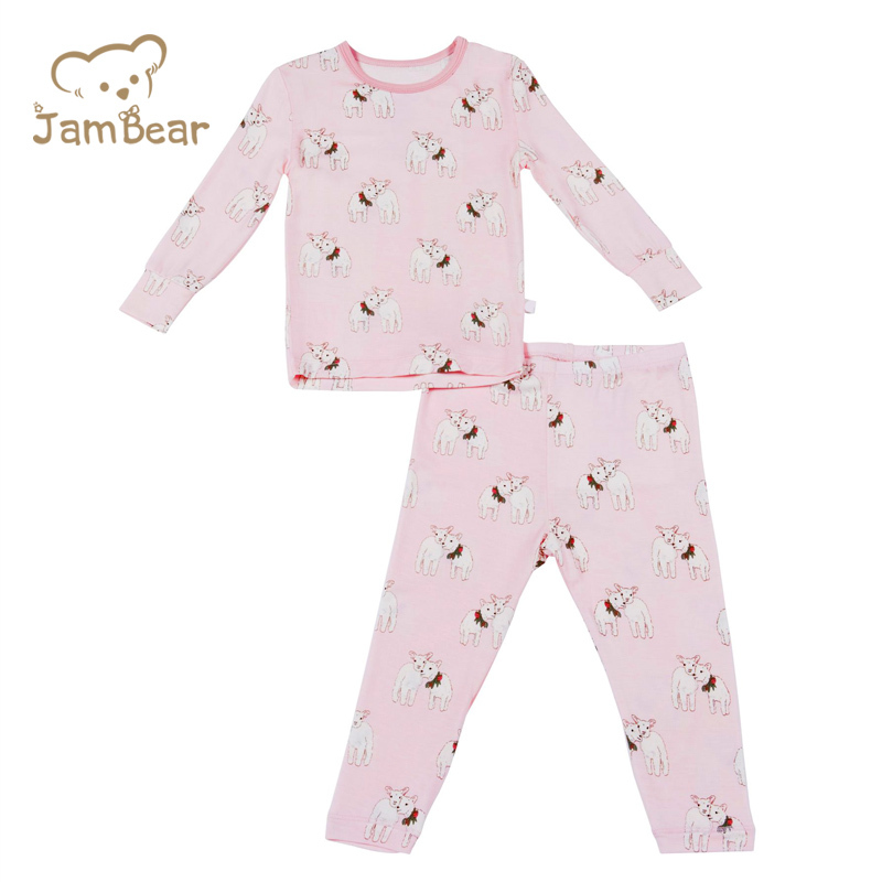 Bamboo baby pajamas childrens Loungewear organic childrens Loungewear eco-friendly infants jammies bamboo fiber pajamas kids