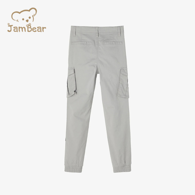 Sustainable cargo pants kids organic cotton kids boys cargo pants eco friendly kids cargo pants
