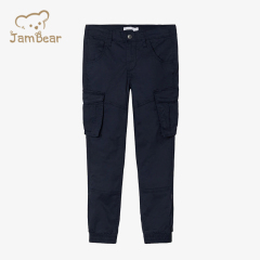 Sustainable cargo pants kids organic cotton kids boys cargo pants eco friendly kids cargo pants