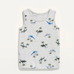 Organic cotton kids tee Eco friendly kid boy tshirts children Tank Top t shirts Sleeveless t-shirt children t shirts