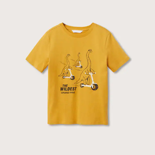 Kids t shirt printing short sleeve tee Kids Organic Cotton TShirts Cotton printed T-shirt organic baby clothes