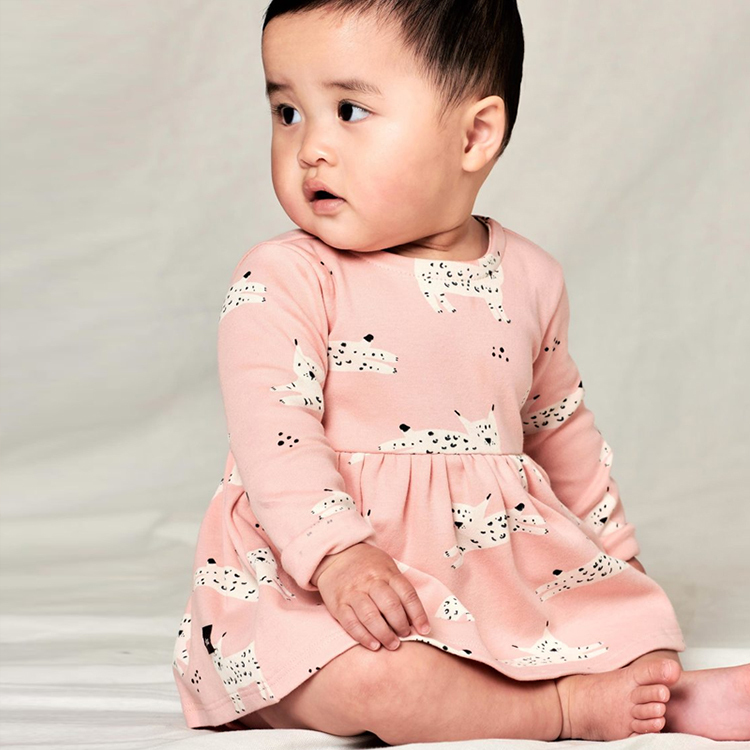Infants onesie baby skirt bodysuit Eco-friendly baby twirl bodysuit organic cotton ruffle romper baby skirt onesie