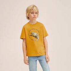 Kids t shirt Kids Organic Cotton TShirts Cotton printed T-shirt organic baby clothes short sleeve children t-shirt