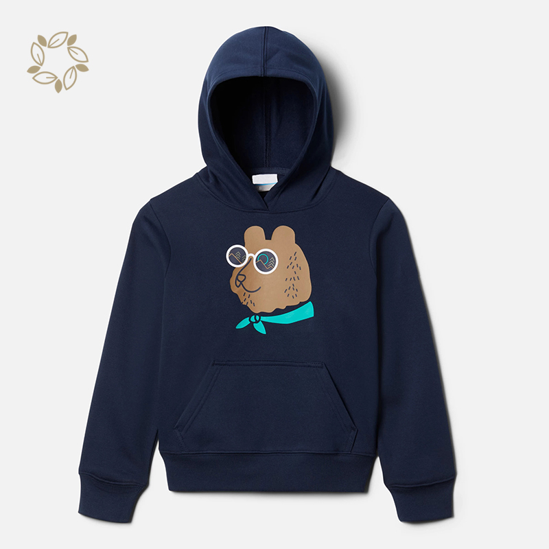 Organic bamboo kid boys hoodie sustainable kids hoodies custom printing eco friendly child hoodie
