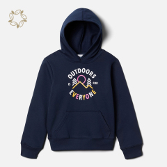 Organic bamboo kid boys hoodie sustainable kids hoodies custom printing eco friendly child hoodie