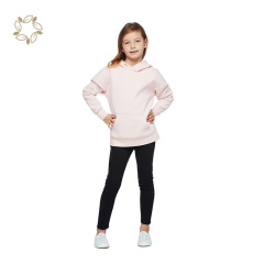 Organic cotton hoodie for kids girls sustainable kid's hoodie sweatshirt eco friendly child hoodie
