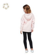 Organic cotton hoodie for kids girls sustainable kid's hoodie sweatshirt eco friendly child hoodie