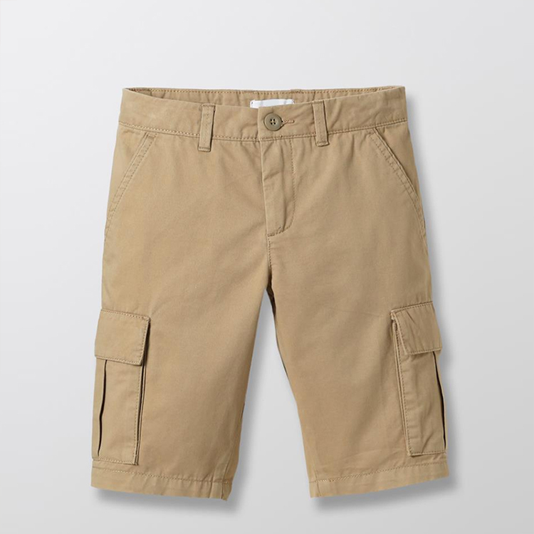 Boy's cargo Bermuda shorts Organic Cotton children cargo shorts Eco-friendly kids cargo shorts short trousers