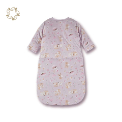 Long sleeve cotton baby sleep bags sustainable baby sleeping sack eco friendly baby sleep bag
