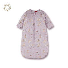 Long sleeve cotton baby sleep bags sustainable baby sleeping sack eco friendly baby sleep bag