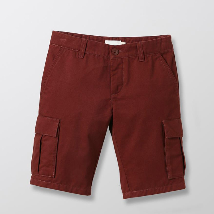 Boy's cargo Bermuda shorts Organic Cotton children cargo shorts Eco-friendly kids cargo shorts short trousers