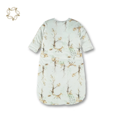 Long sleeve cotton baby sleep bags sustainable baby sleeping sack eco friendly baby sleep bag
